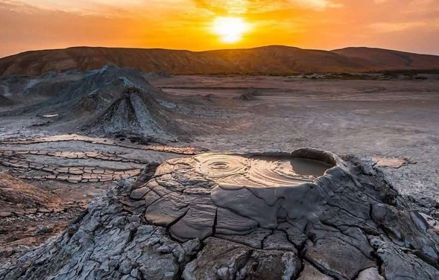 Mud Volcanoes and Gobustan Group Tour